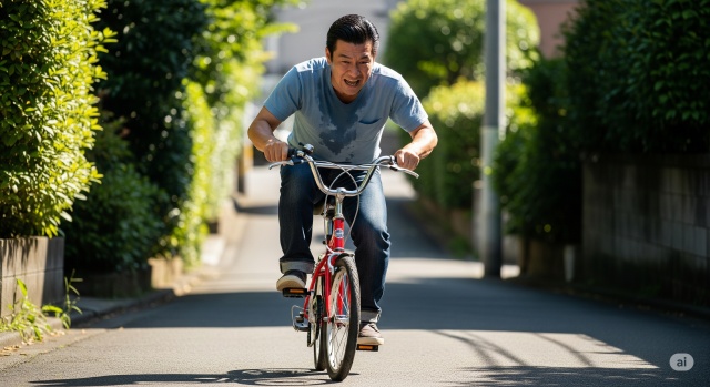 男がミニベロを乗るのはダサいの?