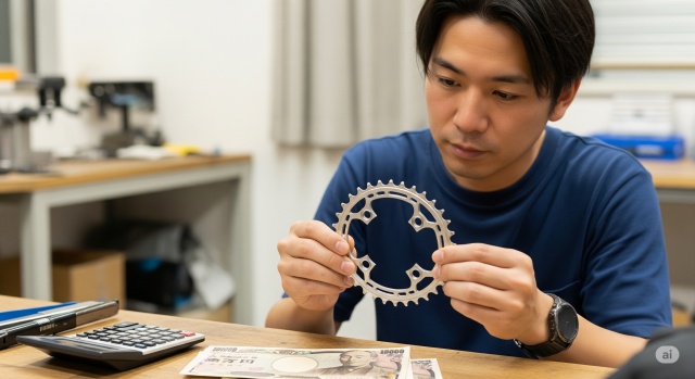 チェーンリングを大型化する費用はどのくらい?