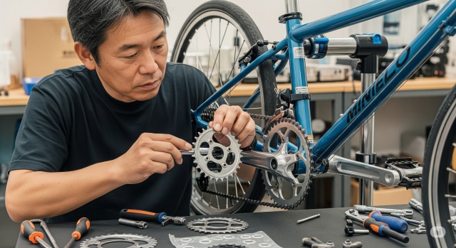 実践!ミニベロのチェーンリング大型化の全手順
