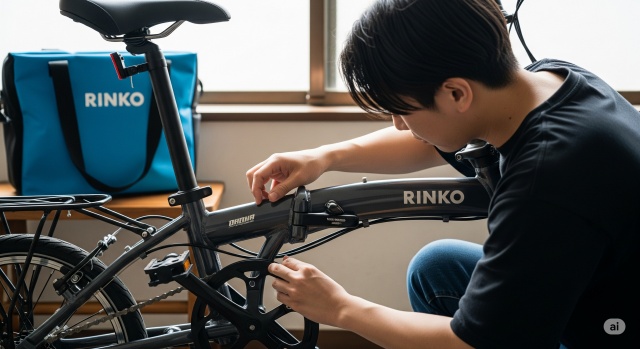 折りたたみ自転車の輪行準備とバックの選び方