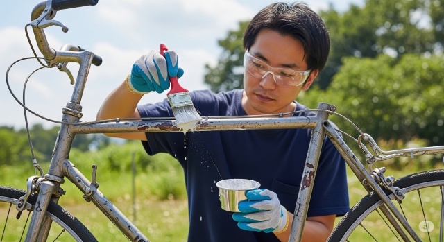 綺麗に自転車の塗装剥がしをする方法とは