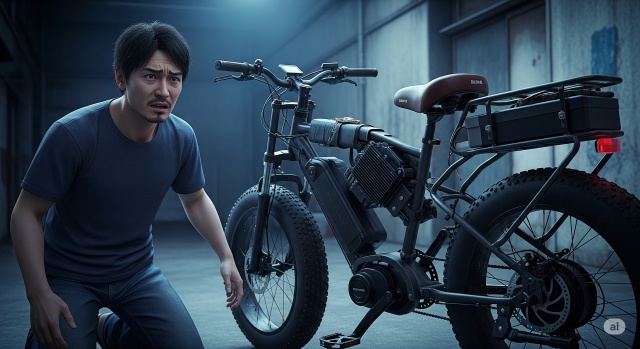 違法の電動ファットバイクの特徴とは