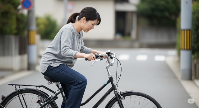 女性がママチャリでサドルが痛いと感じる原因
