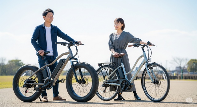 電動ファットバイクと電動自転車の違い