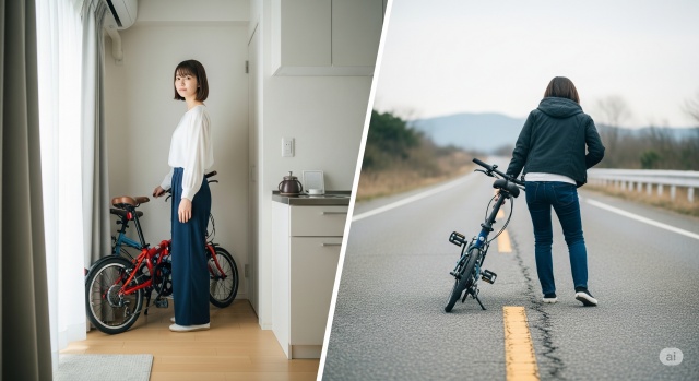 折りたたみ自転車のメリットデメリット