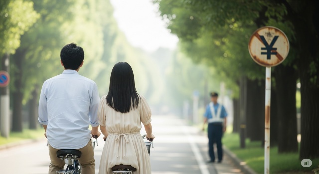 自転車で二人乗りすることによるリスク