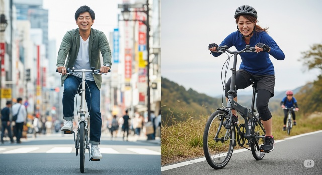折りたたみ自転車がおすすめな人とそうでない人
