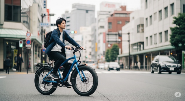 電動ファットバイクは街乗りや通勤通学に最適？