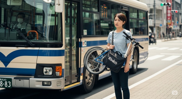 折りたたみ自転車はバスでの輪行は可能？