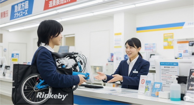 輪行袋に入れた折りたたみ自転車を宅急便で送れる？