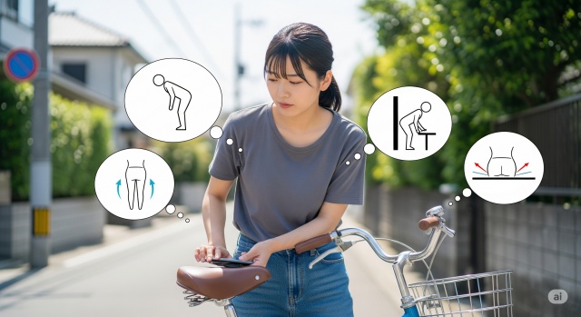 ママチャリのサドル調整でよくある質問