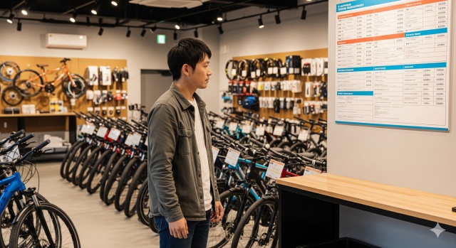 あさひの電動自転車タイヤ交換値段と費用相場