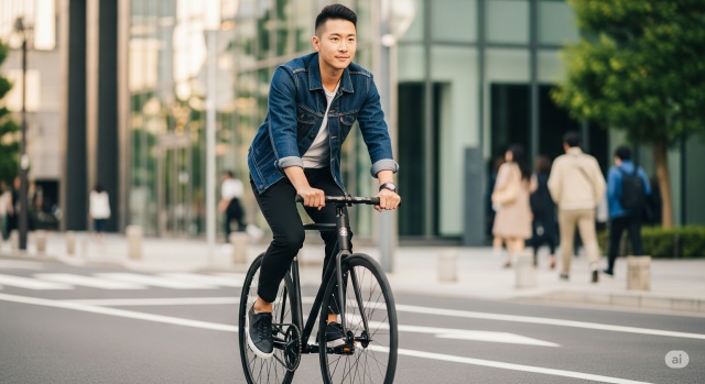 ピストバイクの止まり方や基本的な知識