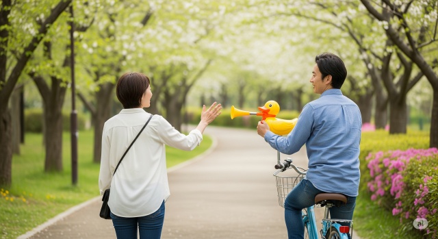 自転車にアヒルを付ける実用性とメリット