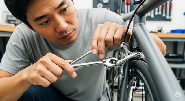 適切なピストバイクのブレーキ調整って?