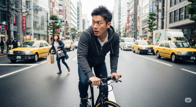 街乗りにピストバイクは危ない?