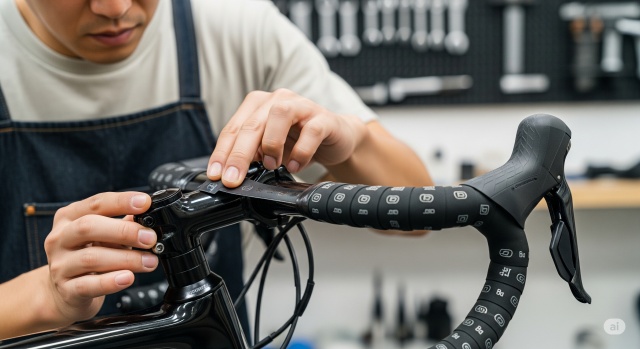 ロードバイクのかっこいいバーテープ巻き方