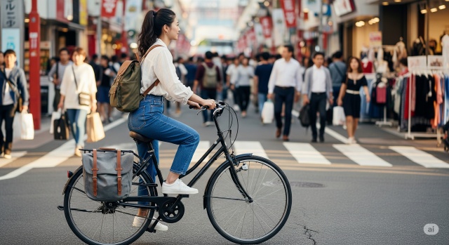 カゴなしのママチャリに最適な荷物運びアイテム