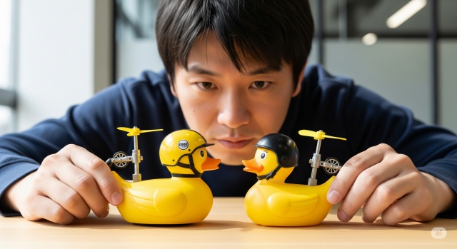 自転車用のアヒルに本物と偽物があるの?