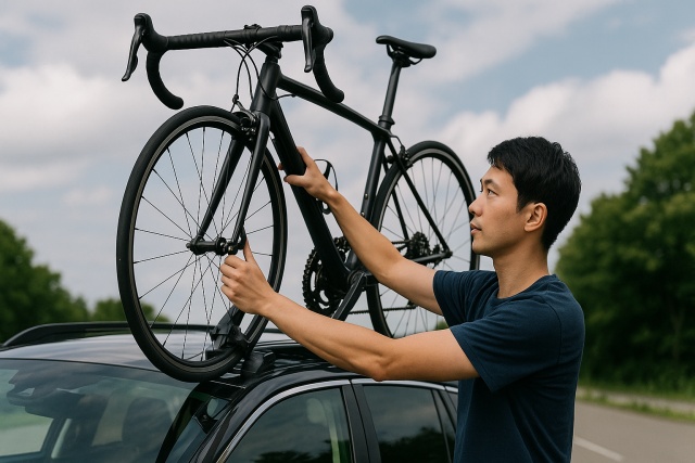 ロードバイクをsuvに車載するメリットデメリット