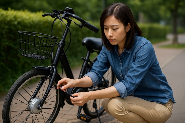 電動自転車の前輪駆動の仕組みや特徴って？
