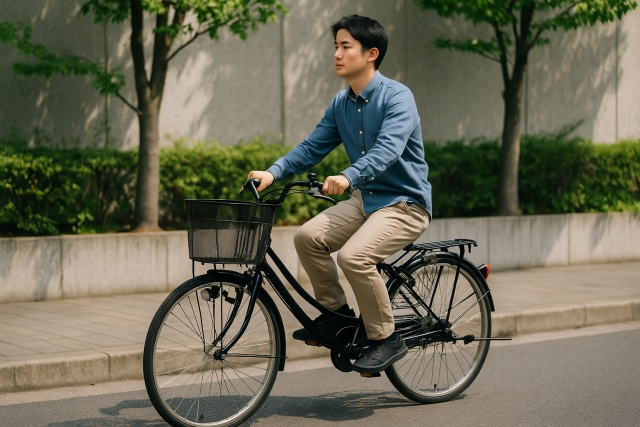 自転車を安全に乗るための適切な速度