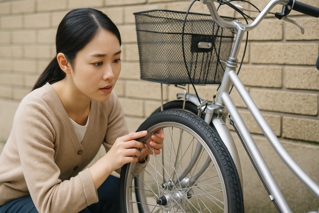 タイヤ交換＆チュープ交換を自分でする際の注意点