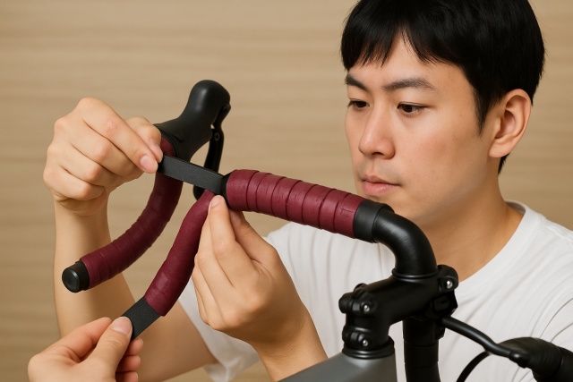 バーテープにエンドテープを使わない際の注意点