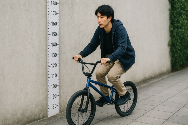 bmxの20インチに適した身長とは