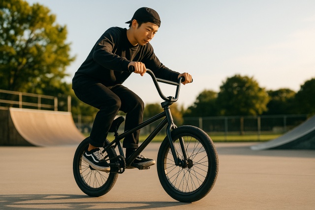 bmxの大小フレームのメリットデメリット