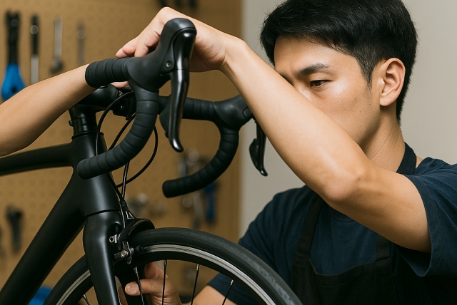 ロードバイクのバラ完は自分でできる？