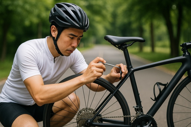 プロはロードバイクのサドル高さをどうしてる?