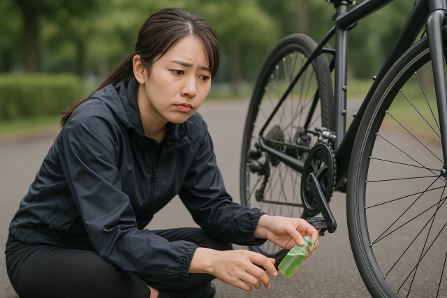 クロスバイクのチェーンが回らないのはなぜ?