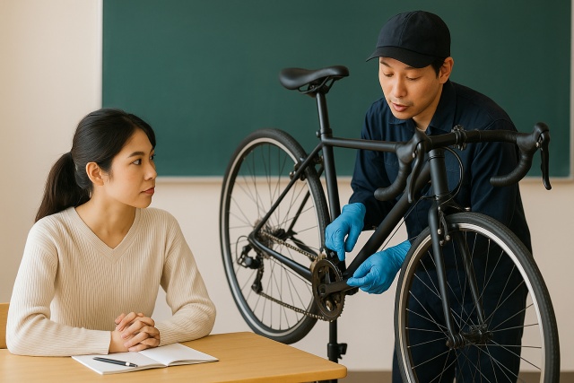 自転車整備士の専門学校ってあるの？
