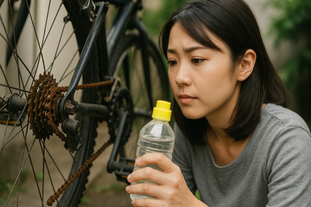 自転車チェーンの錆取りは100均でも購入可能?