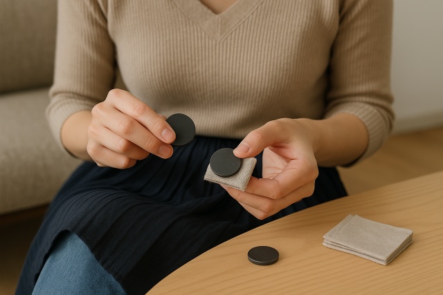 セリアのグッズでクリップを手作り