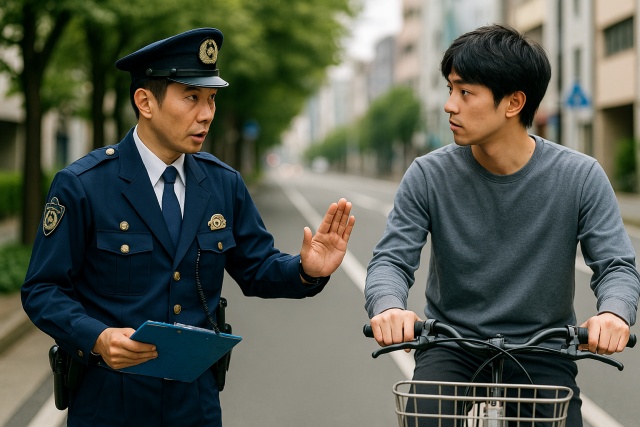 【総括】自転車で左側通行を注意されたら