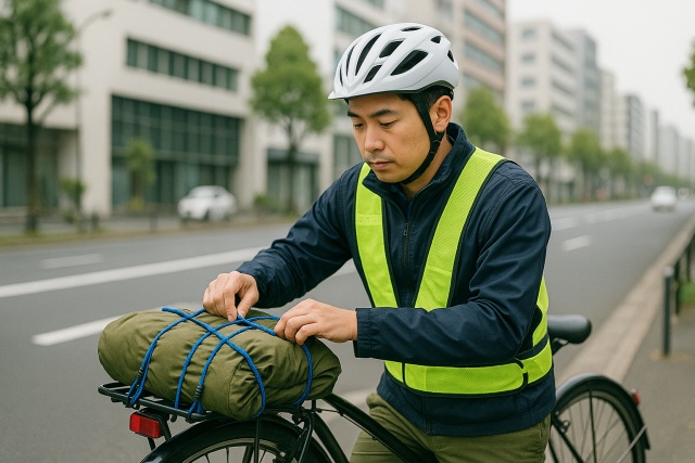 リュック固定は結ばないのが最善？