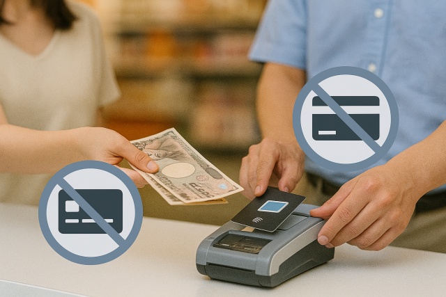 支払い方法はnanacoか現金のみ