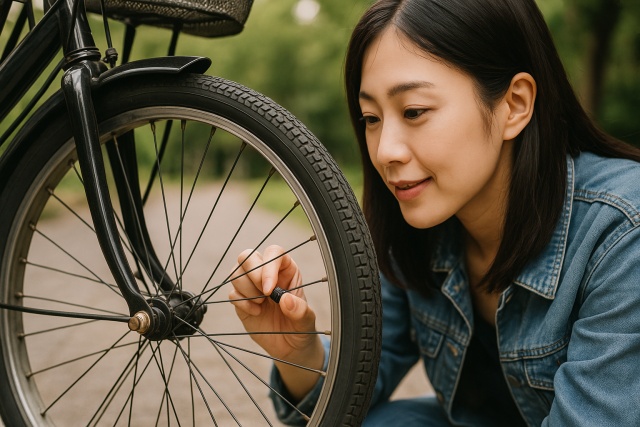 自転車のタイヤキャップは100均で買えるの？