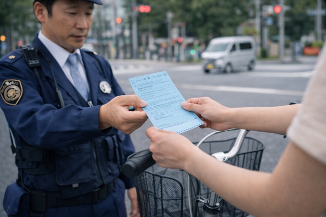 2026年開始の青切符制度で自転車の取締りが厳格化