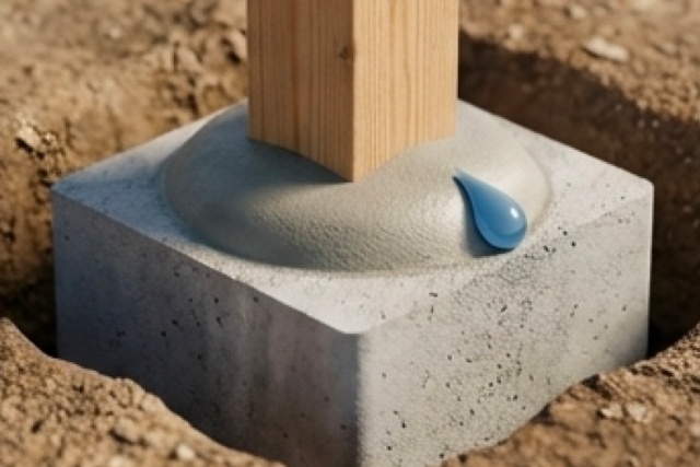 コンクリートの基礎石で転倒を防ぐ重要性