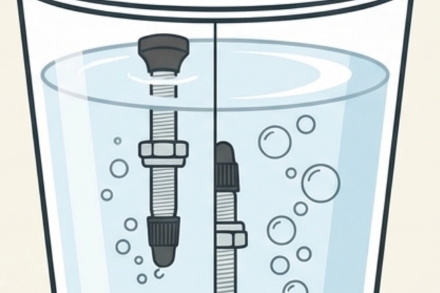 水没テストで漏れ箇所を特定する手順