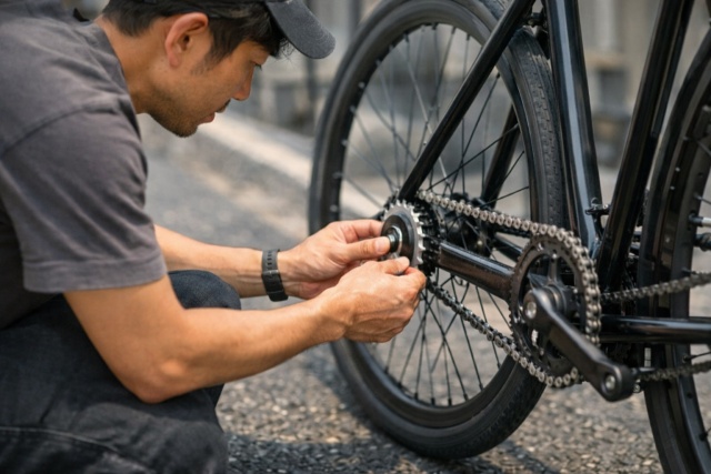 初心者におすすめの軽いギア比の計算方法