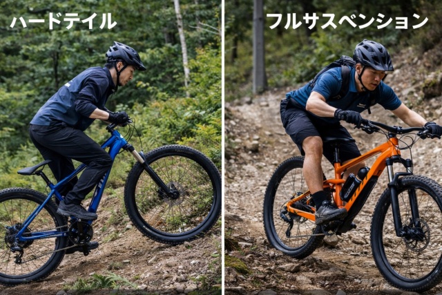 独自のサスペンション機構がもたらす走行性能