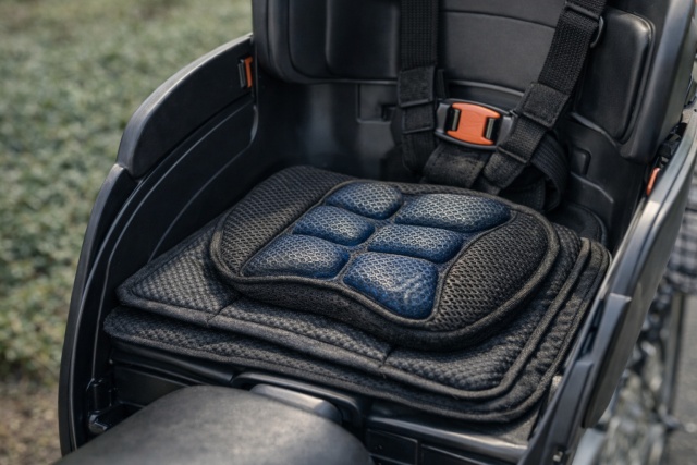 自転車用チャイルドシートクッションを100均で自作