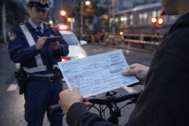 信号無視や一時不停止も2026年から青切符の対象