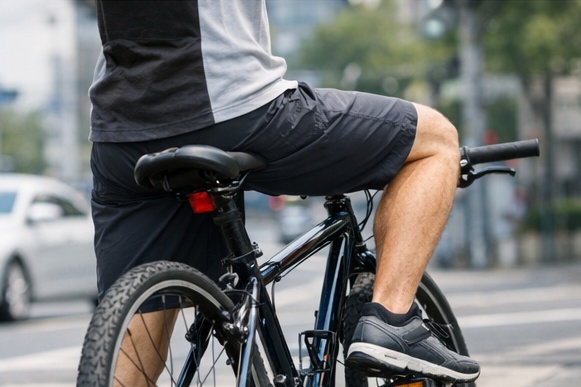 初心者が迷うサドルが高い自転車の足つきと解決策