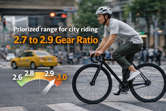 街乗りの黄金比は2.8前後が最適な理由