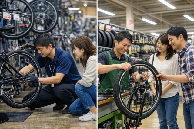 【総括】クロスバイクのタイヤ交換の値段